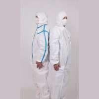 High Quality Disposable Virus Protects Suit Hospital Medical Isolation Protective Coverall Suit